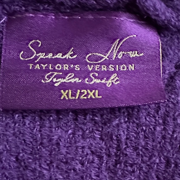 Taylor Swift Official Merch - Taylor’s Version Speak Now Cardigan XL/2XL - Picture 2 of 4